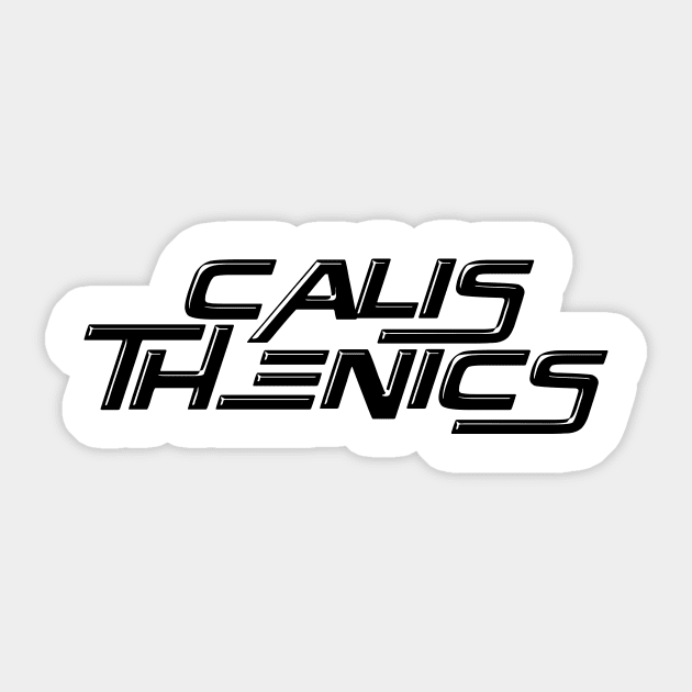 CALISTHENICS Sticker by Speevector